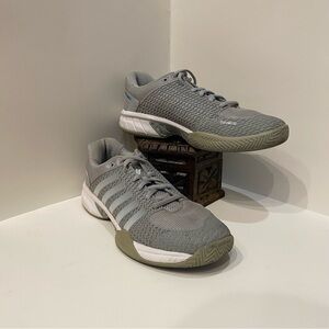 K-Swiss Express Light Pickleball Wide Sports Gray Shoes Womens 8